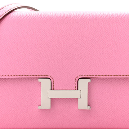 Hermes Epsom Constance Wallet To Go 5P Pink 8 of 11
