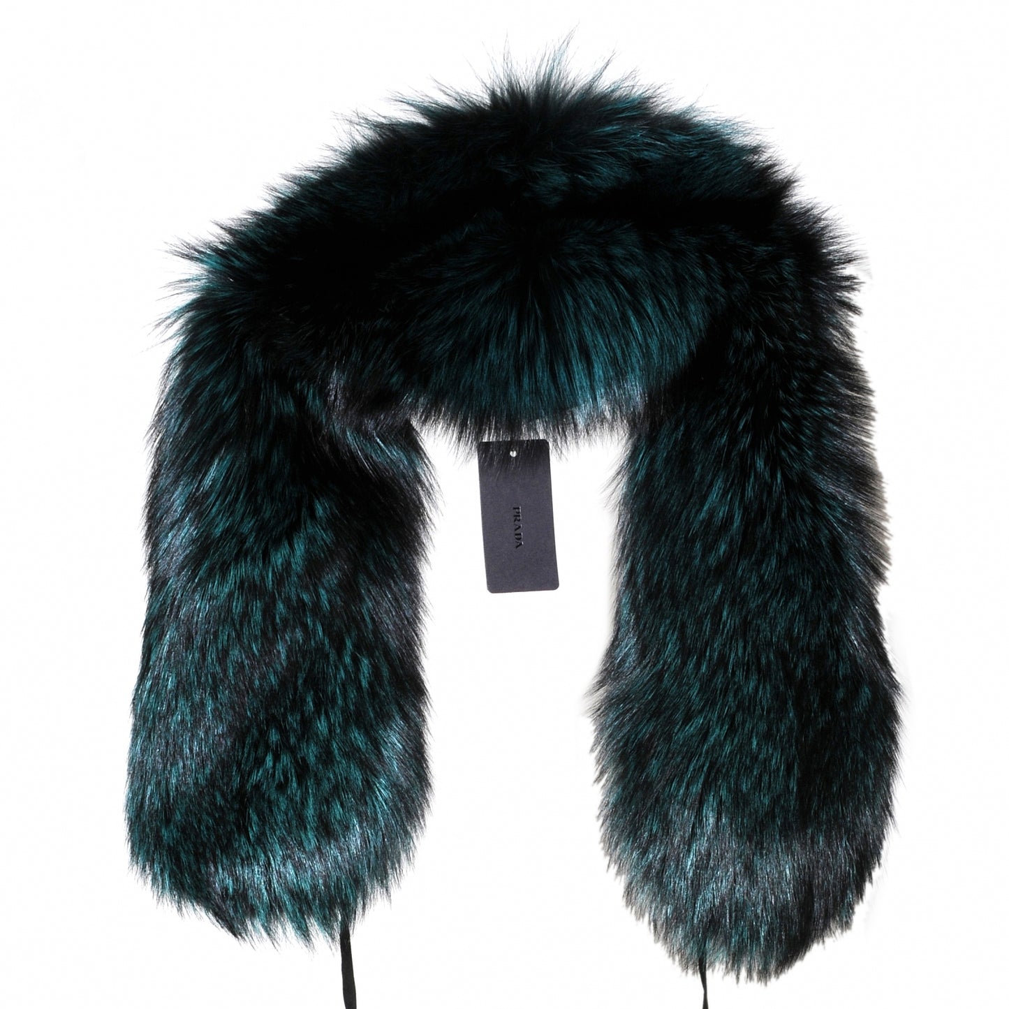 Dyed Fox Fur Stole Scarf