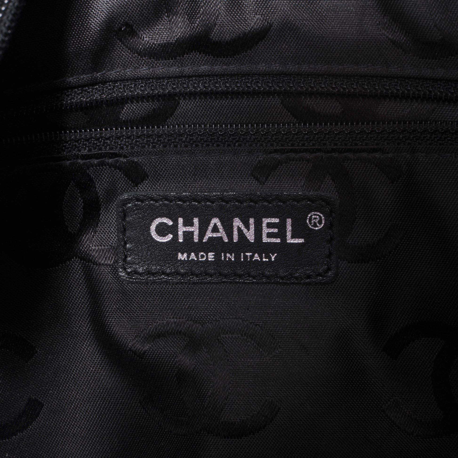Chanel Calfskin Quilted Large Cambon Tote Pink Black 6 of 7
