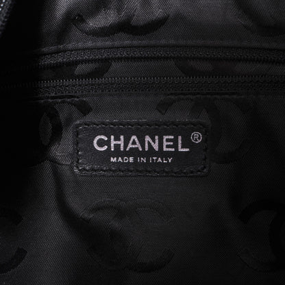 Chanel Calfskin Quilted Large Cambon Tote Pink Black 6 of 7