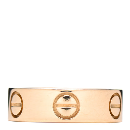 Cartier 18K Yellow Gold 5.5mm LOVE Ring 47 4 3 of 5