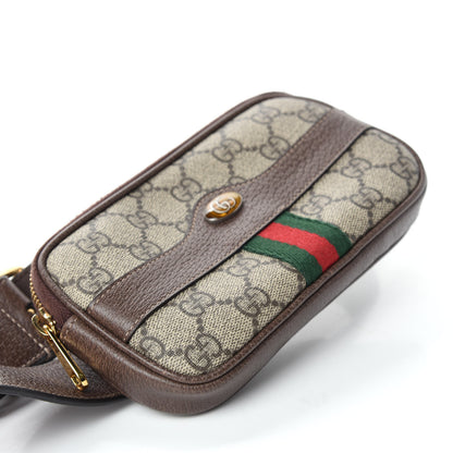 Gucci GG Supreme Monogram Ophidia Belted iPhone Case 75 30 Dark Brown 4 of 11