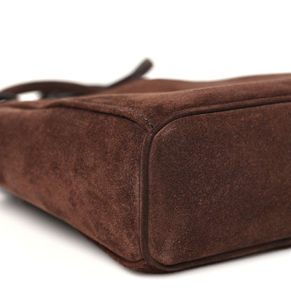 Prada Scamosciato Mini Carry Shoulder Bag Moro 7 of 9