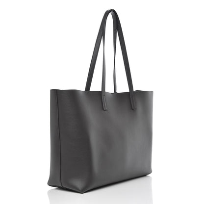 Saint Laurent Calfskin Large Shopping Tote Asphalt 4 of 11