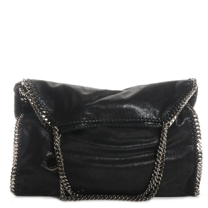 Stella McCartney Faux Leather Shaggy Deer Big Falabella Black 1 of 10