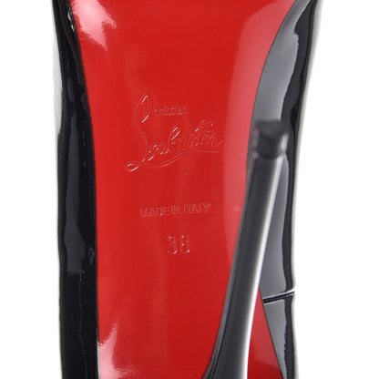 Christian Louboutin Patent So Kate 120 Pumps 38 Black 6 of 8