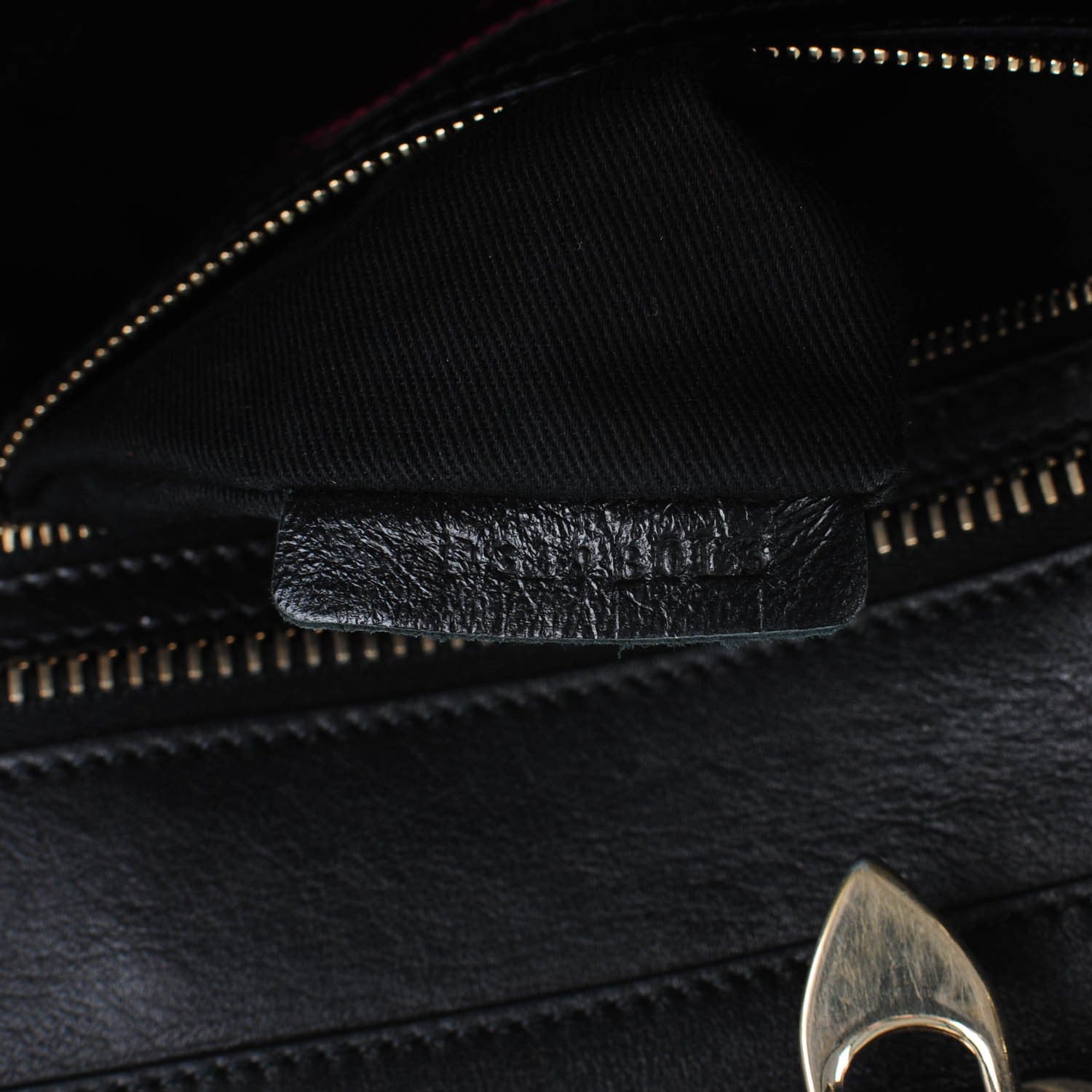 Valentino Garavani Vitello Rockstud Double Handle Tote Black 7 of 7