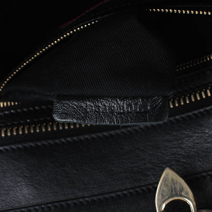 Valentino Garavani Vitello Rockstud Double Handle Tote Black 7 of 7