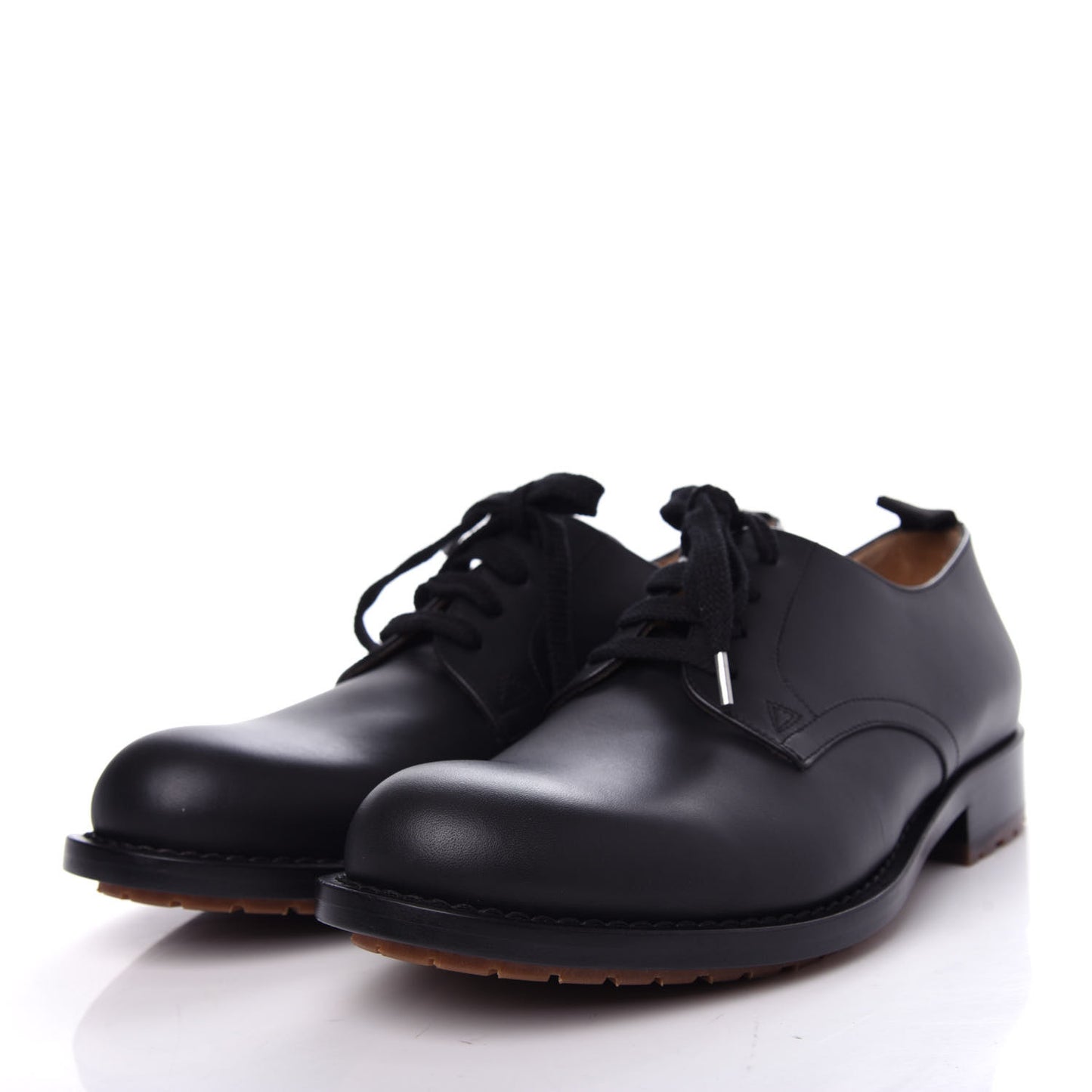 Nappa Mens Derby Loafers 44 Black