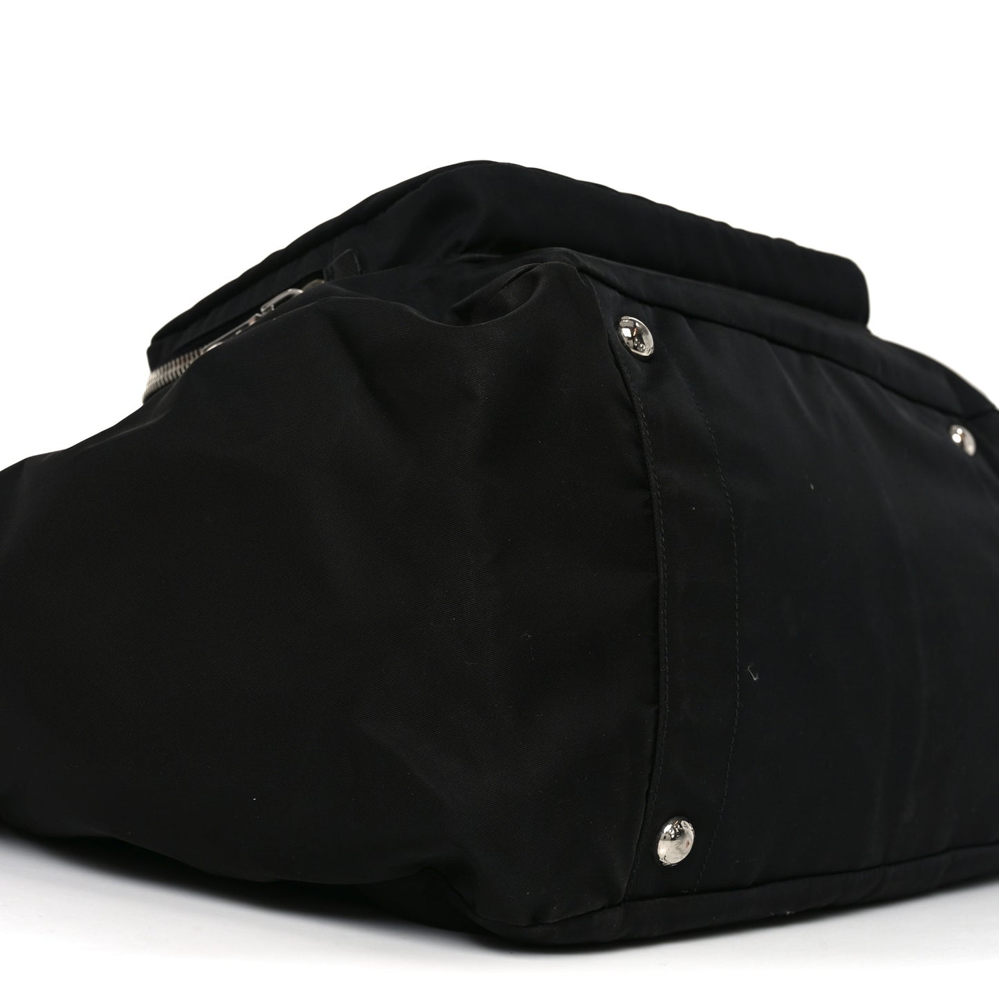 Nylon Vela Baby Bag Black