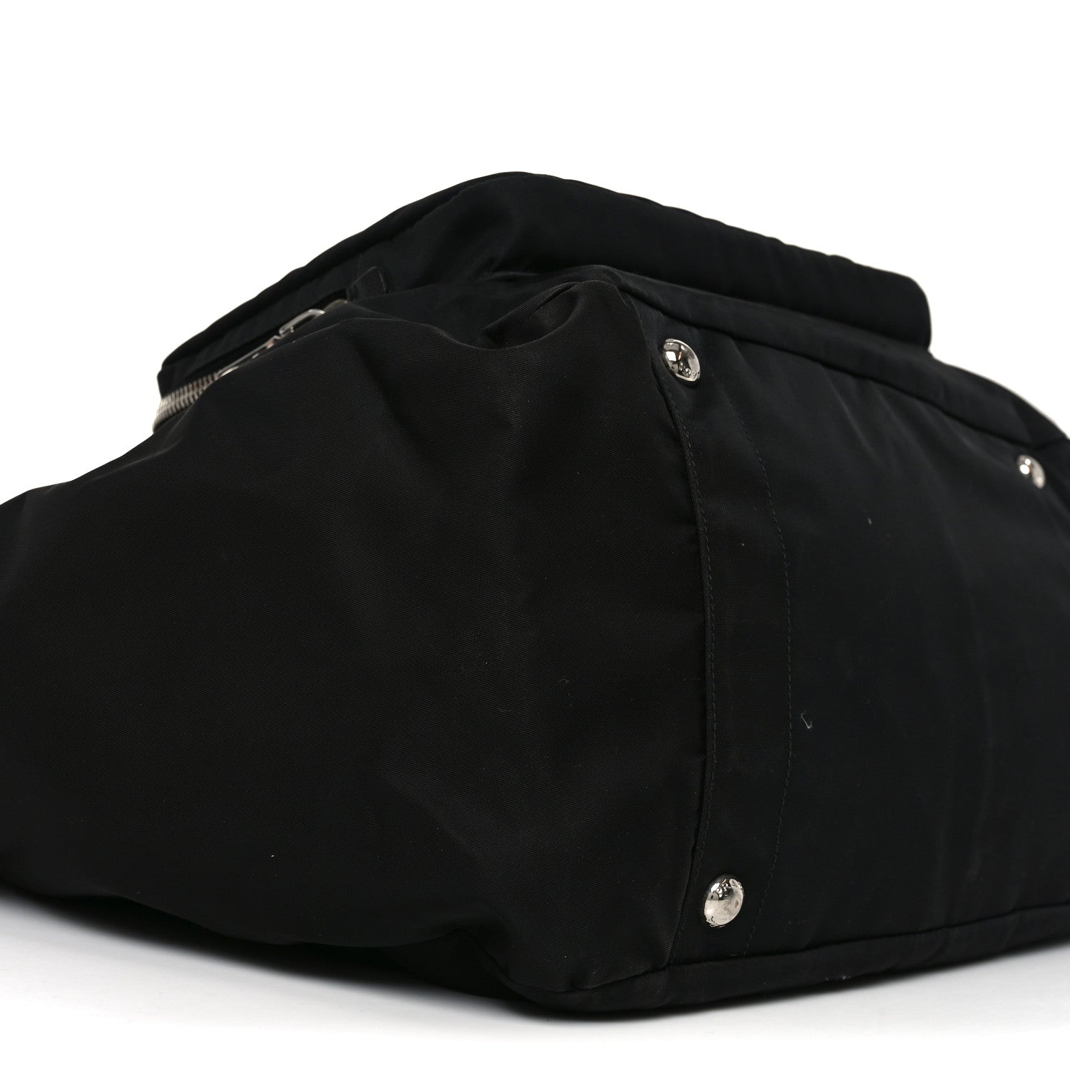 Prada Nylon Vela Baby Bag Black 8 of 9