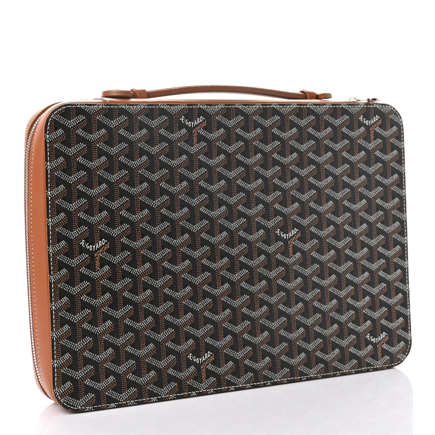 Goyardine Universal Companion Portfolio Black Gold