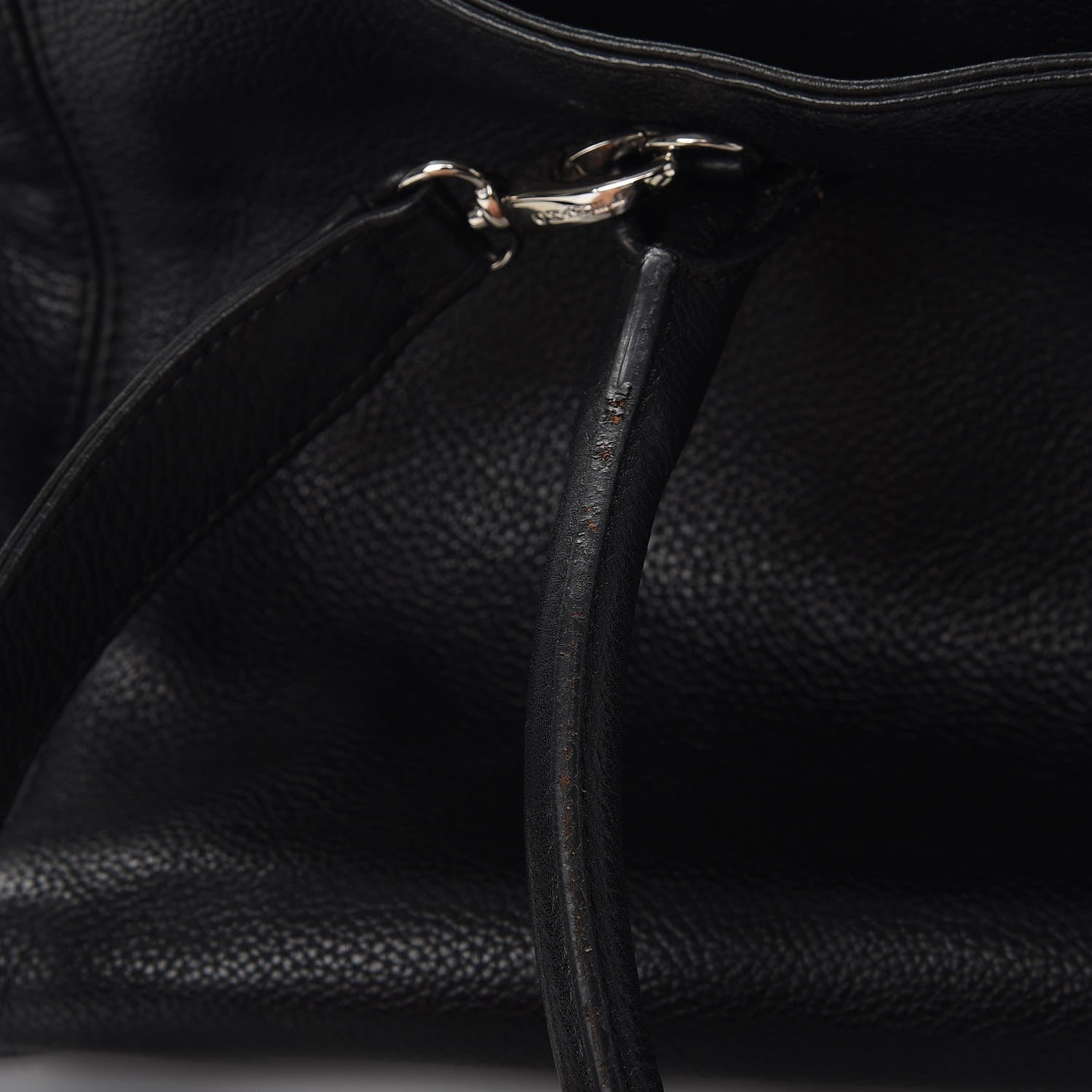 Chanel Calfskin Cerf Executive Shopper Tote Black 24 of 29