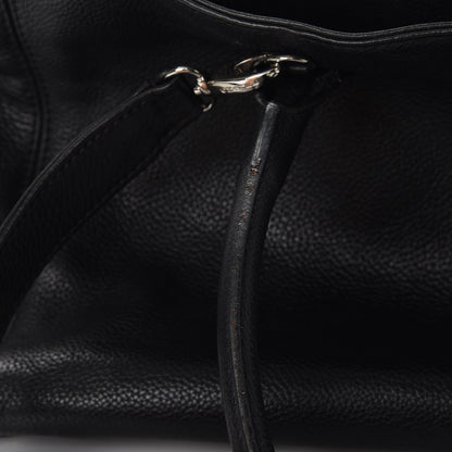 Chanel Calfskin Cerf Executive Shopper Tote Black 24 of 29