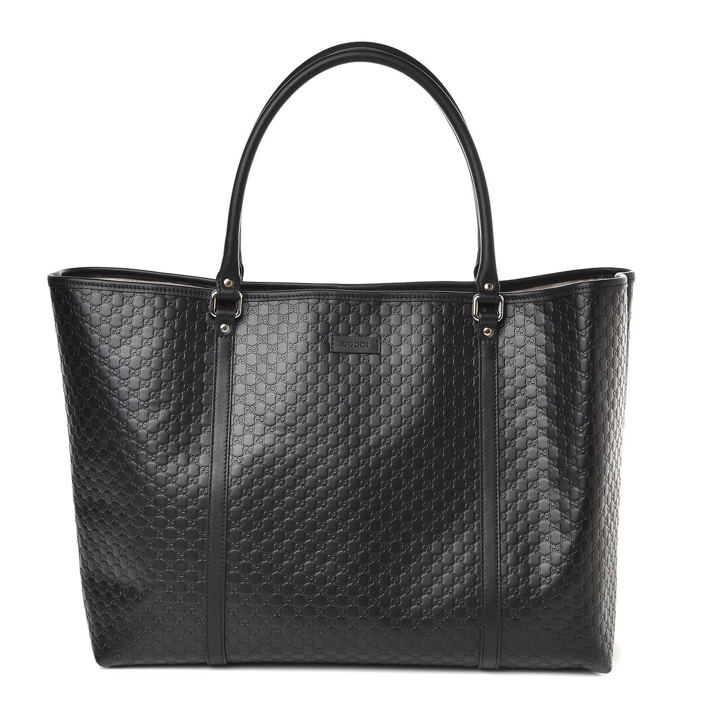 Microguccissima Large Joy Tote Black