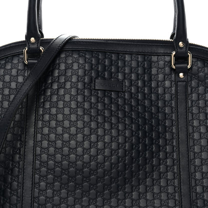 Gucci Soft Microguccissima Dome Satchel Navy 8 of 14