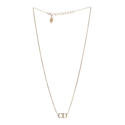 Christian Dior Pearl CD Necklace Gold 3 of 4