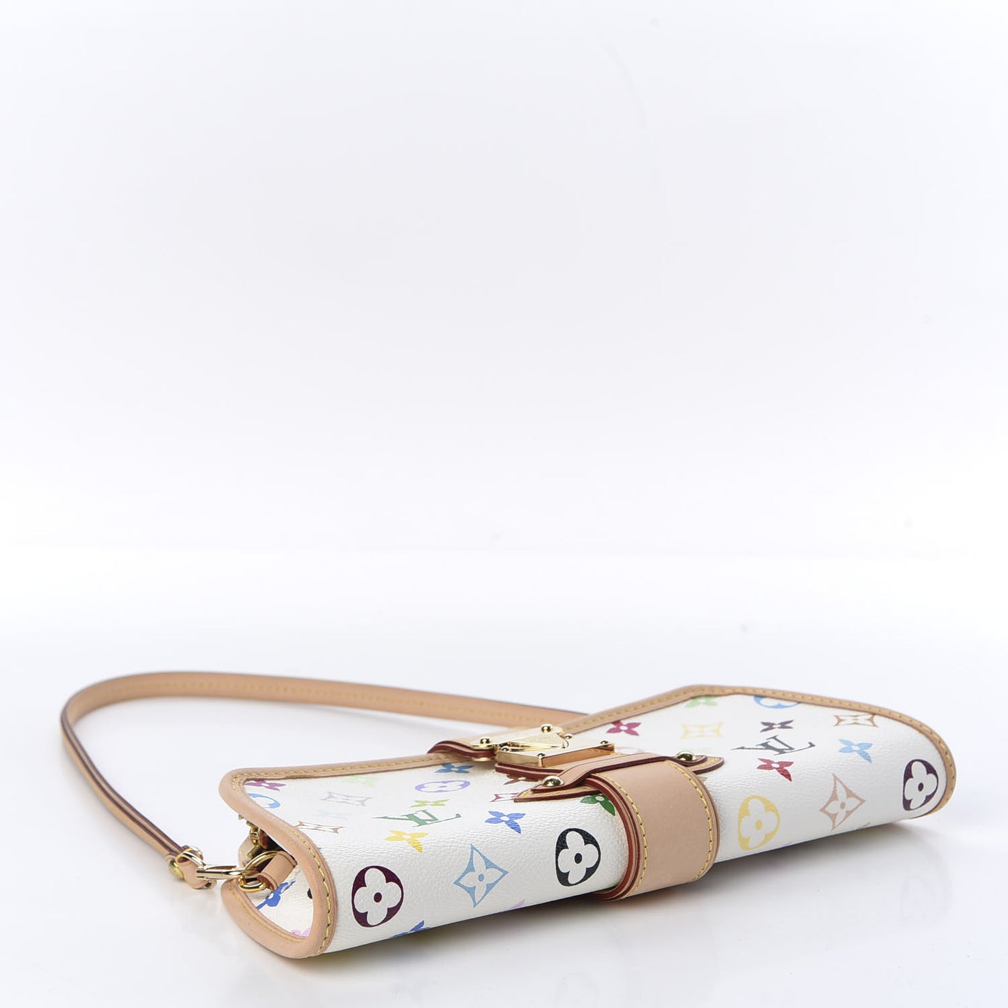 Monogram Multicolor Shirley White