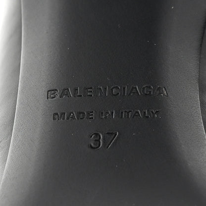 Balenciaga Calfskin Blade Knife Pumps 37 Black 7 of 10