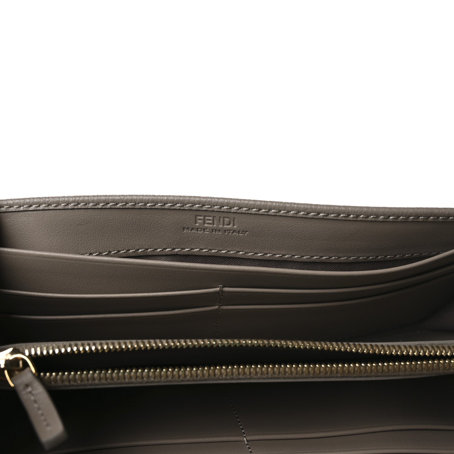 Fendi Vitello Cruise F is Fendi Continental Envelope Wallet Tortora 6 of 8