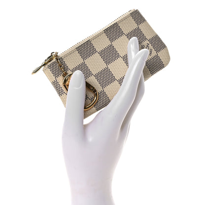 Louis Vuitton Damier Azur Key Pouch 2 of 8