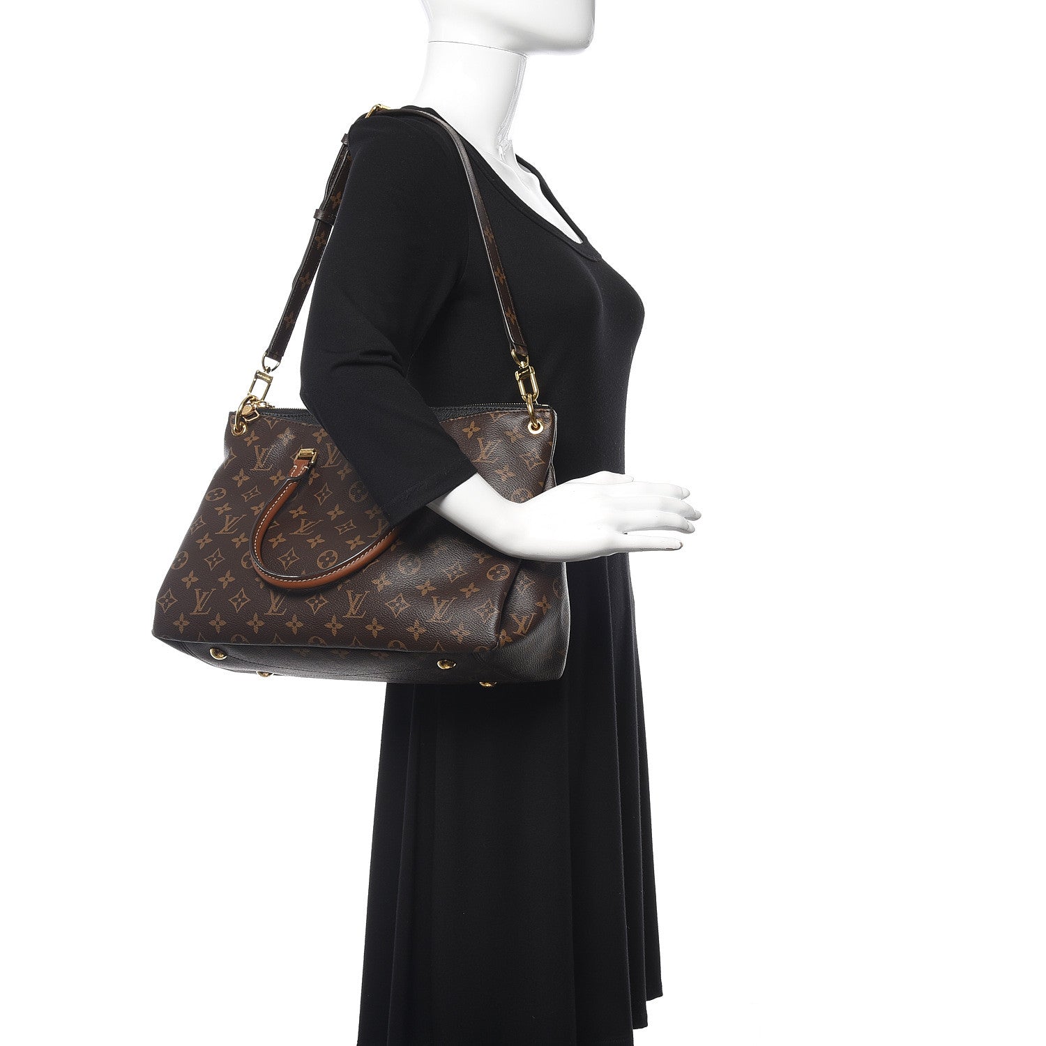 Louis Vuitton Monogram Pallas Black 2 of 12
