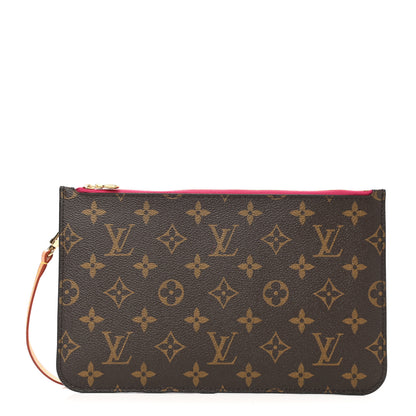 Louis Vuitton Monogram Neverfull MM GM Pochette Pivoine 1 of 7