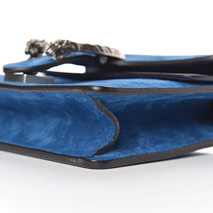 Gucci Suede Mini Dionysus Shoulder Bag Blue 12 of 12