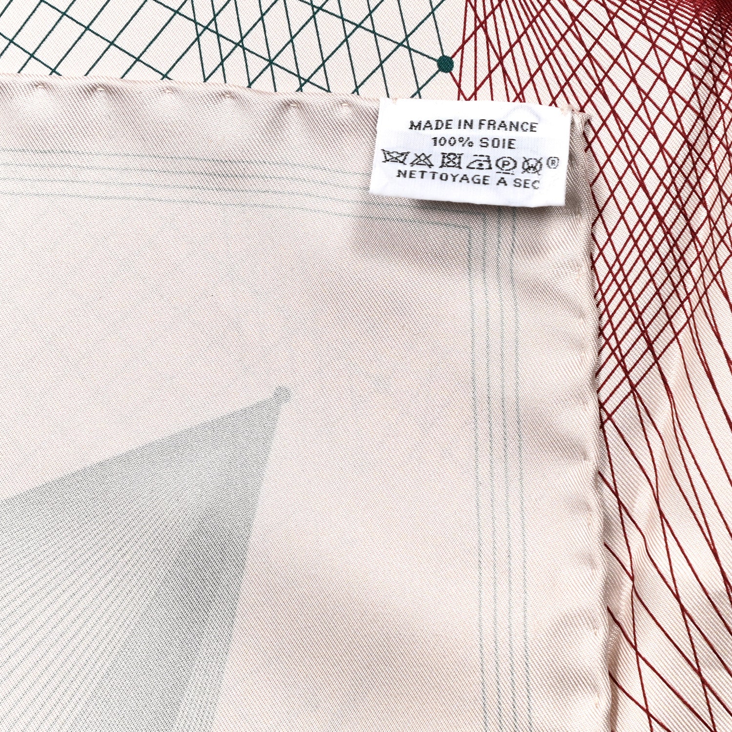 Hermes Silk Hiver H En Fil Scarf 140 White Anthracite 5 of 8
