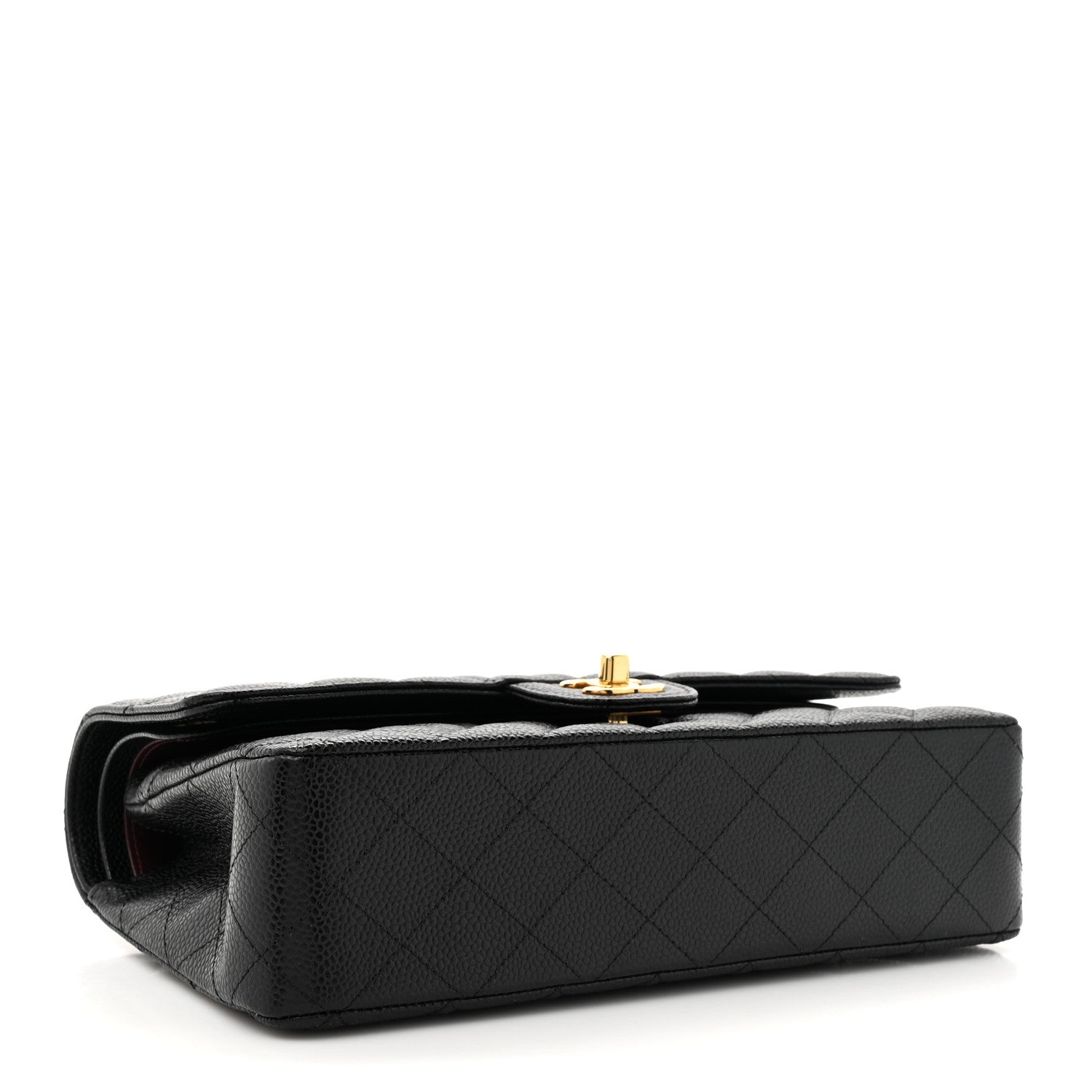 Chanel Caviar Quilted Medium Double Flap Black 4 of 11