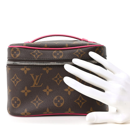 Louis Vuitton Monogram Macassar Nice Mini Pondichery Pink 2 of 8