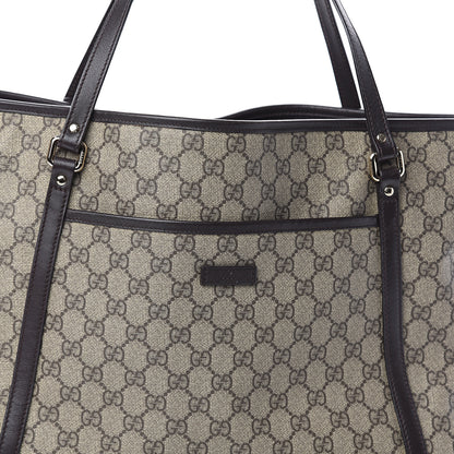 Gucci GG Supreme Monogram Medium Joy Tote Brown 6 of 8