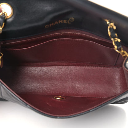 Chanel Lambskin Quilted Small Single Flap Bag Black 4 of 14