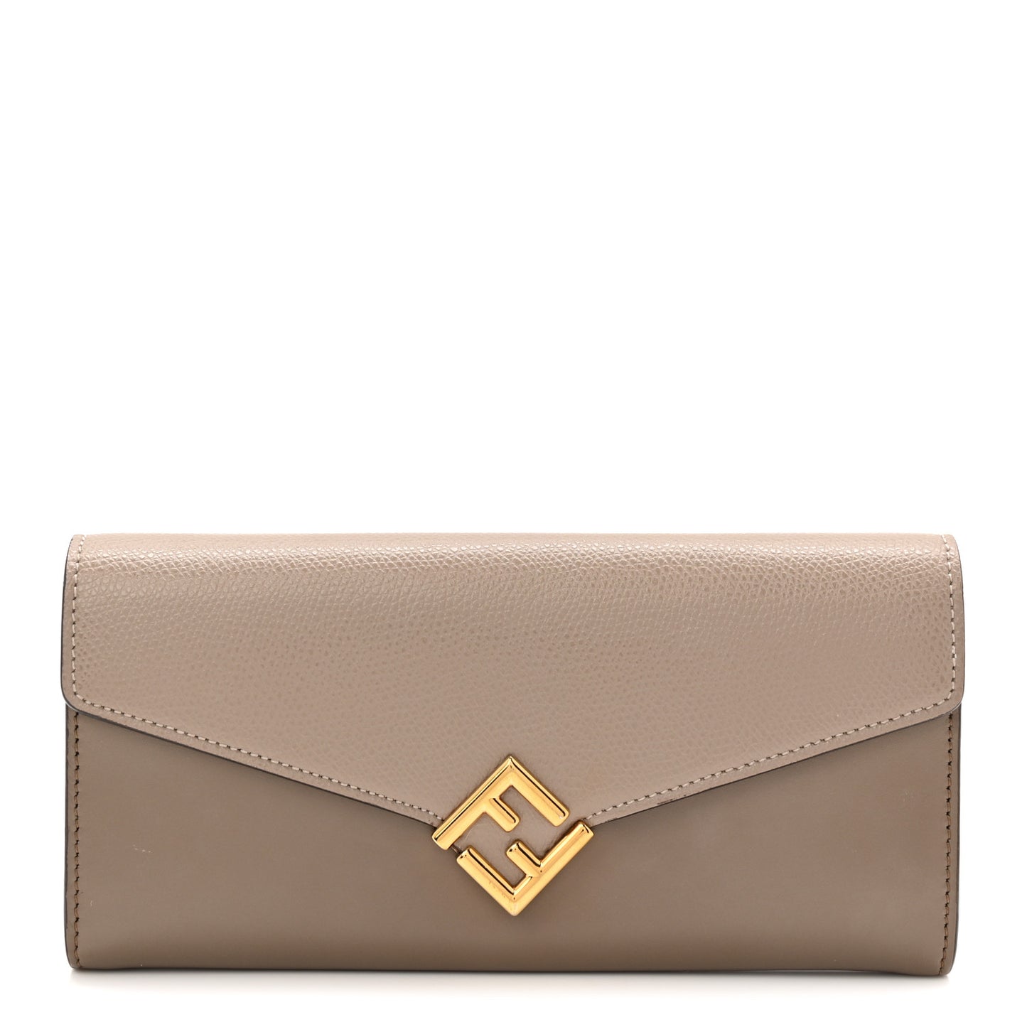 Vitello Cruise F is Fendi Continental Envelope Wallet Tortora