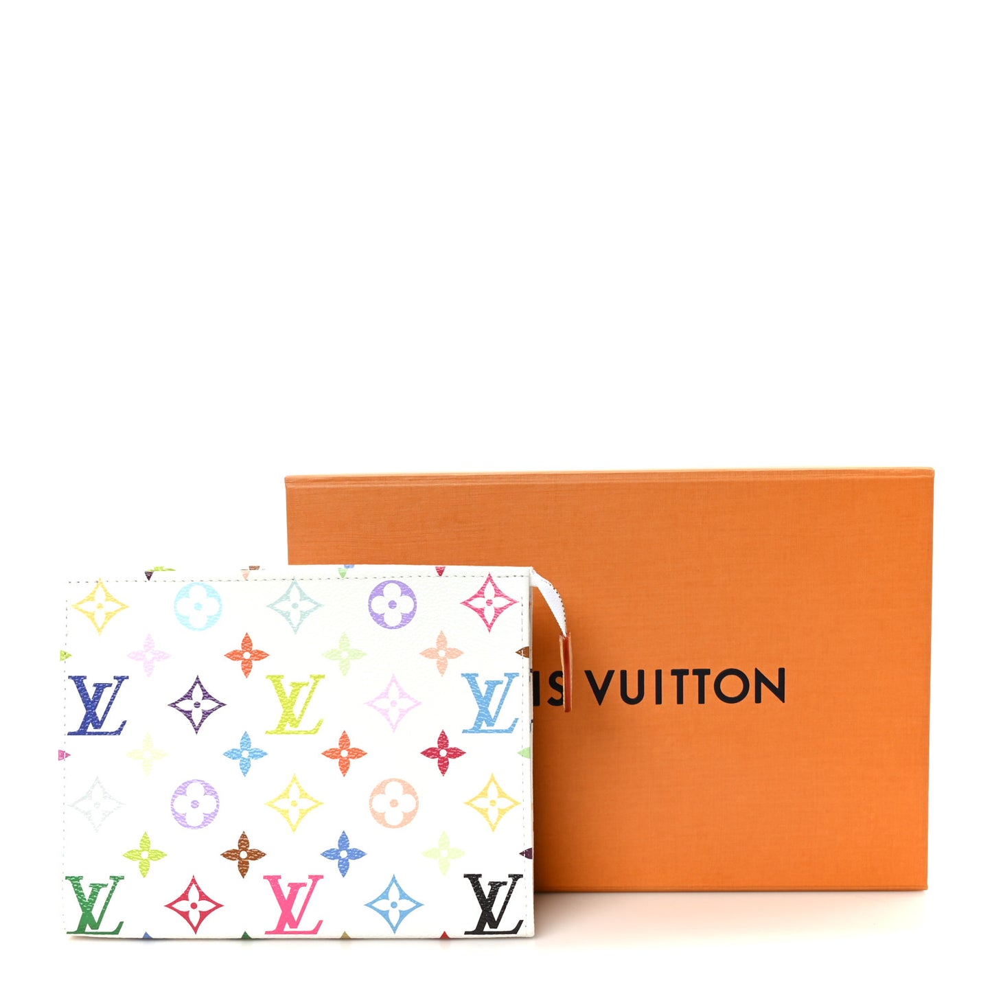 LV X TM Monogram Multicolor Toiletry Pouch 19 White