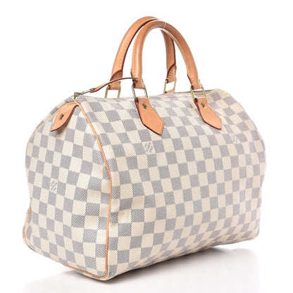 Louis Vuitton Damier Azur Speedy 30 3 of 23