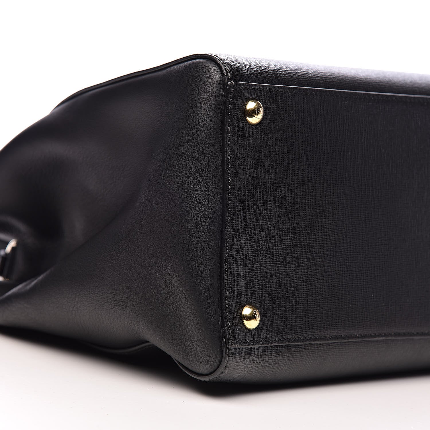 Fendi Vitello Elite Regular 2Jours Tote Black 10 of 13