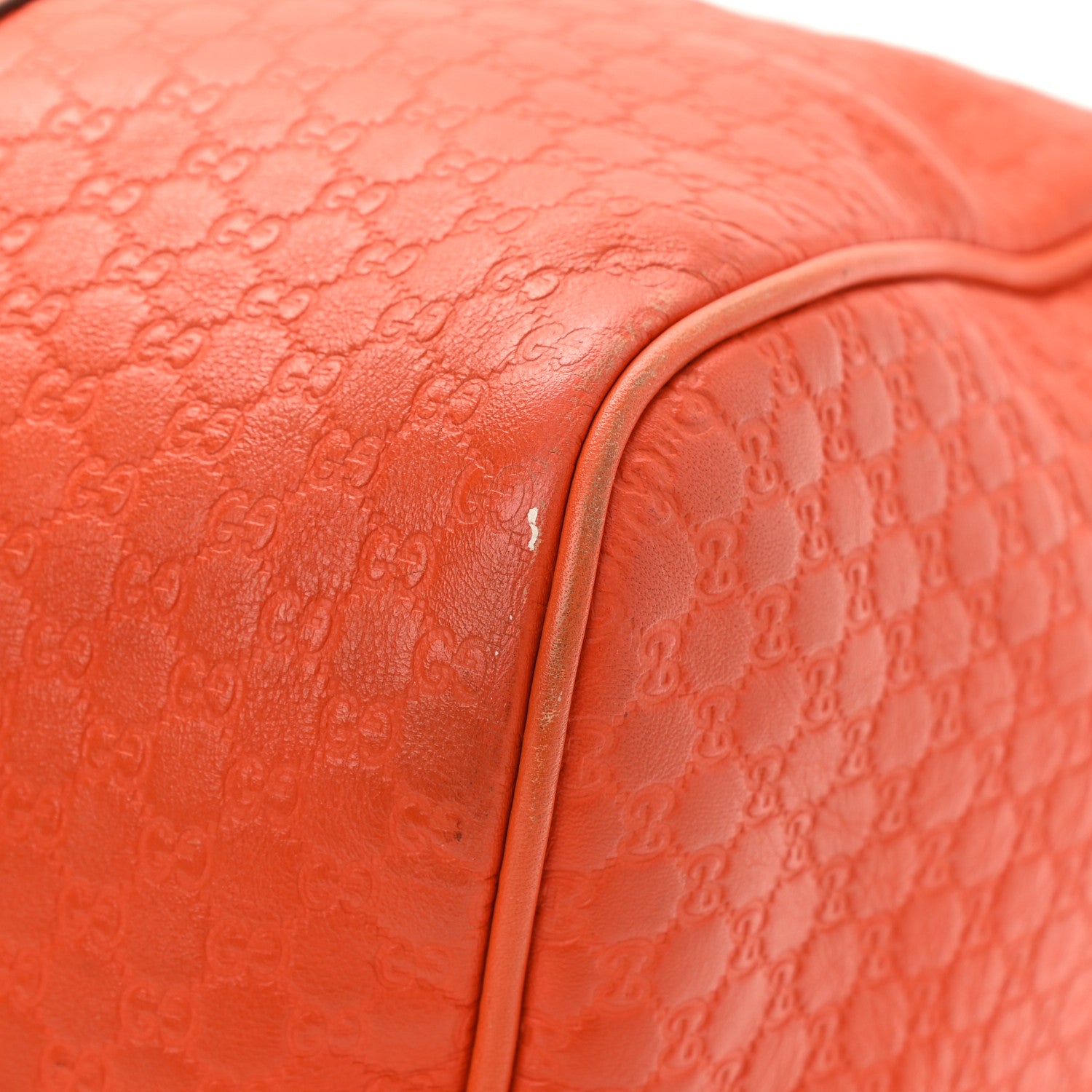 Gucci Microguccissima Medium Joy Boston Sun Orange 12 of 16
