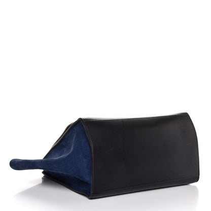 Celine Smooth Calfskin Suede Large Tri-Color Trapeze Dune 4 of 11
