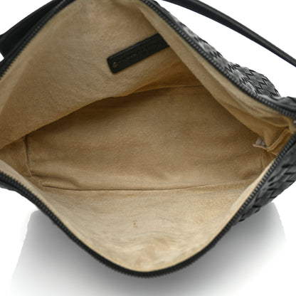 Bottega Veneta Nappa Intrecciato Small Shoulder Bag Black 5 of 8