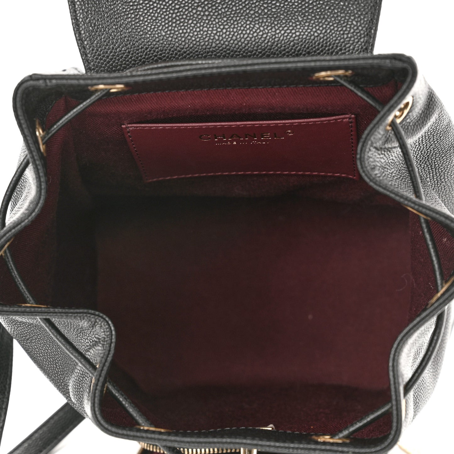 Caviar Quilted Mini Business Affinity Backpack Black