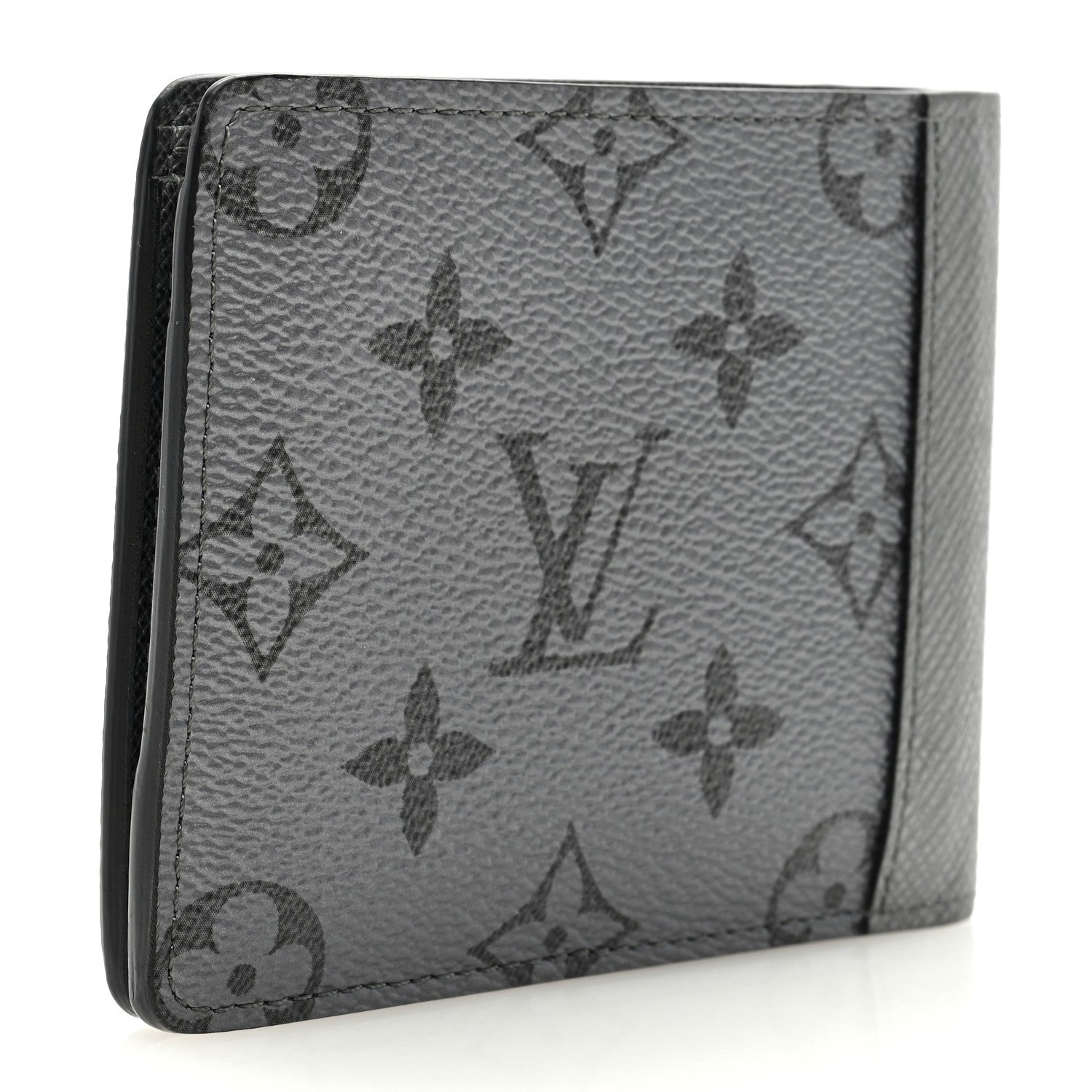 Louis Vuitton Taigarama Multiple Wallet Gunmetal 1476171