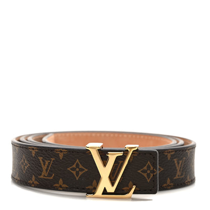 Louis Vuitton Mini Monogram 25mm LV Initiales Belt 95 38 1 of 7