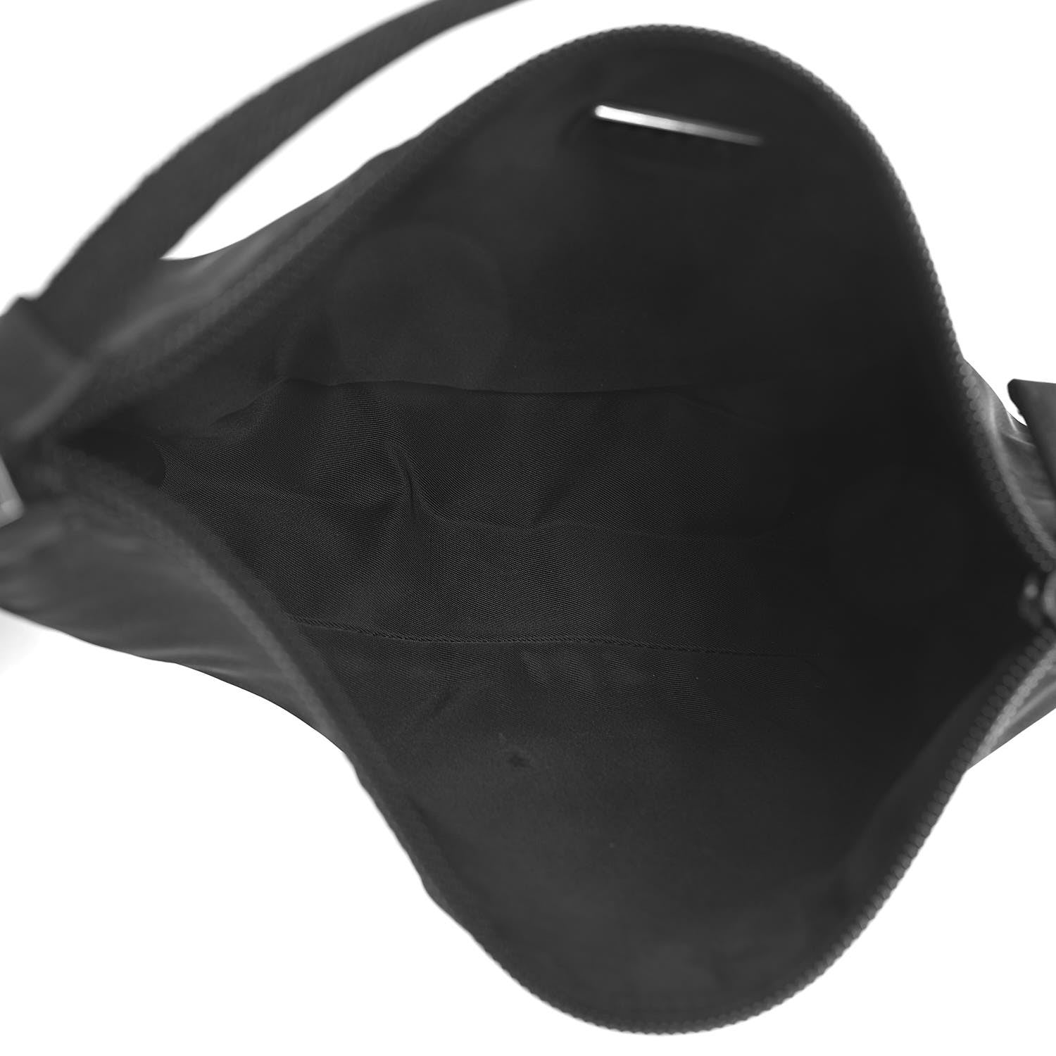Prada Tessuto Nylon Pochette Bag Black 6 of 10