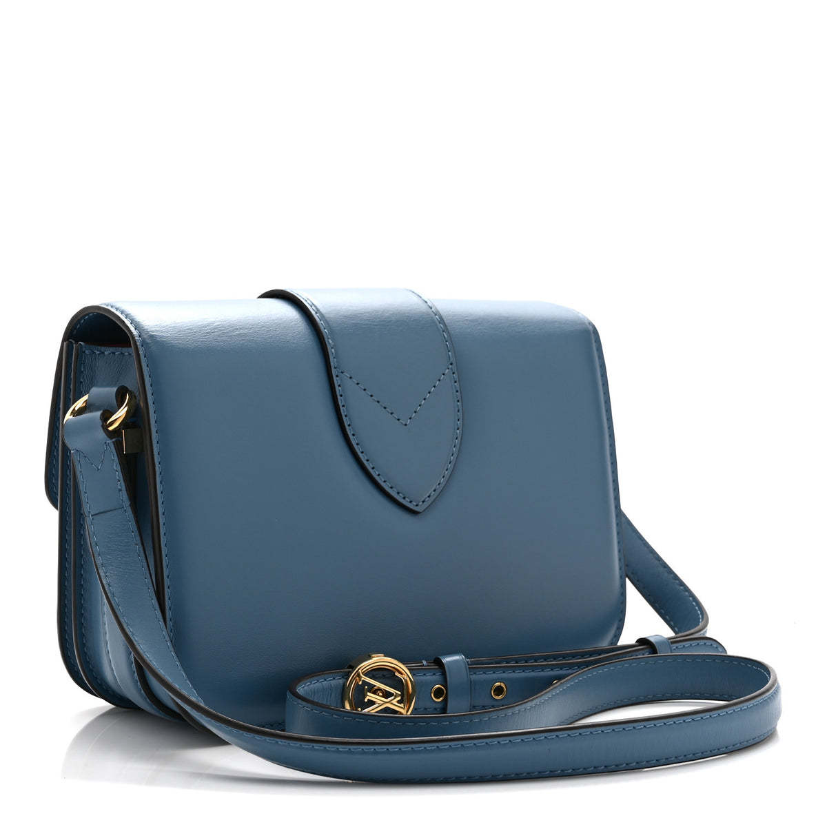 Smooth Calfskin LV Pont 9 Blue Orage