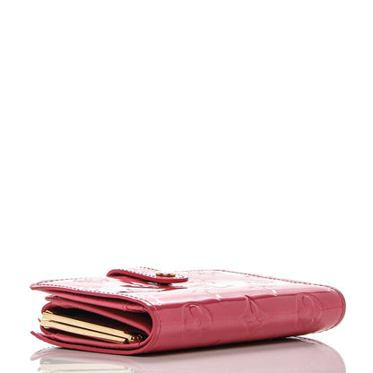 Louis Vuitton Vernis French Purse Wallet Framboise 4 of 7