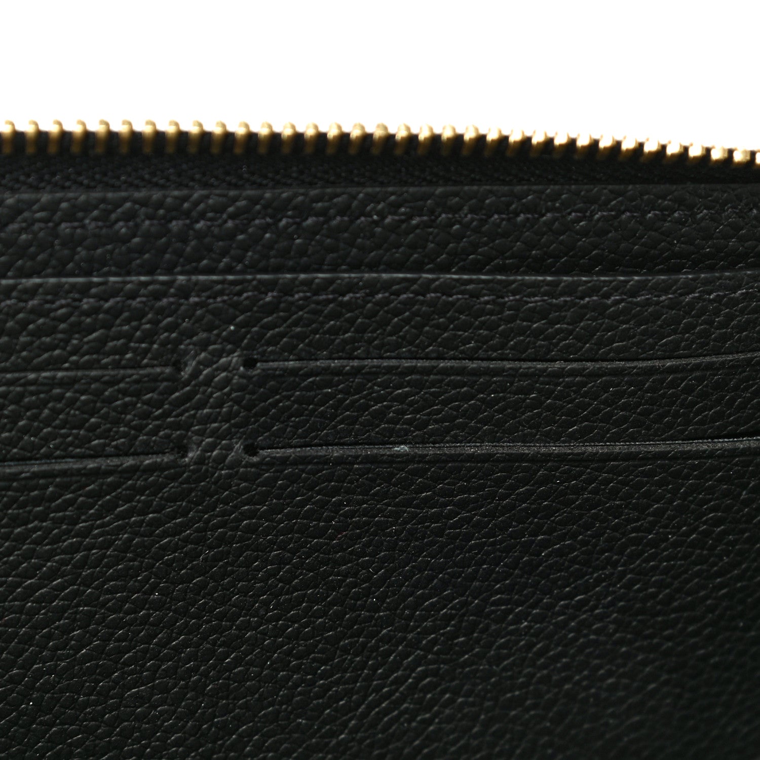 Louis Vuitton Empreinte Clemence Wallet Black 10 of 11