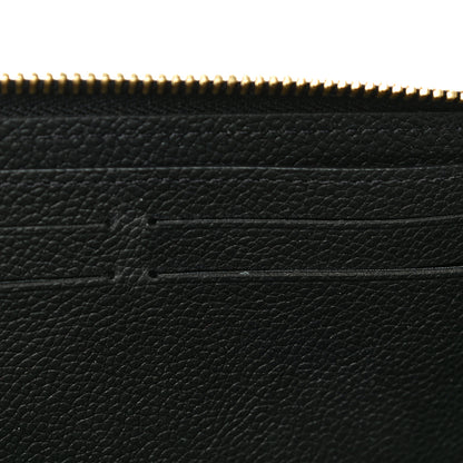 Louis Vuitton Empreinte Clemence Wallet Black 10 of 11