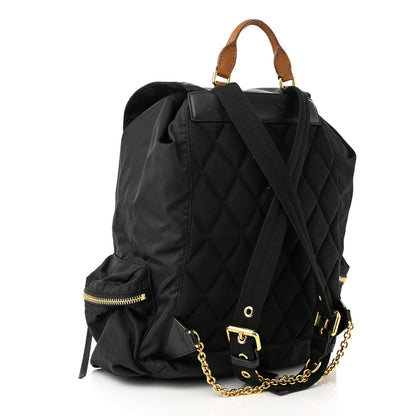 Burberry Nylon Large Rucksack Backpack Black 3 of 10