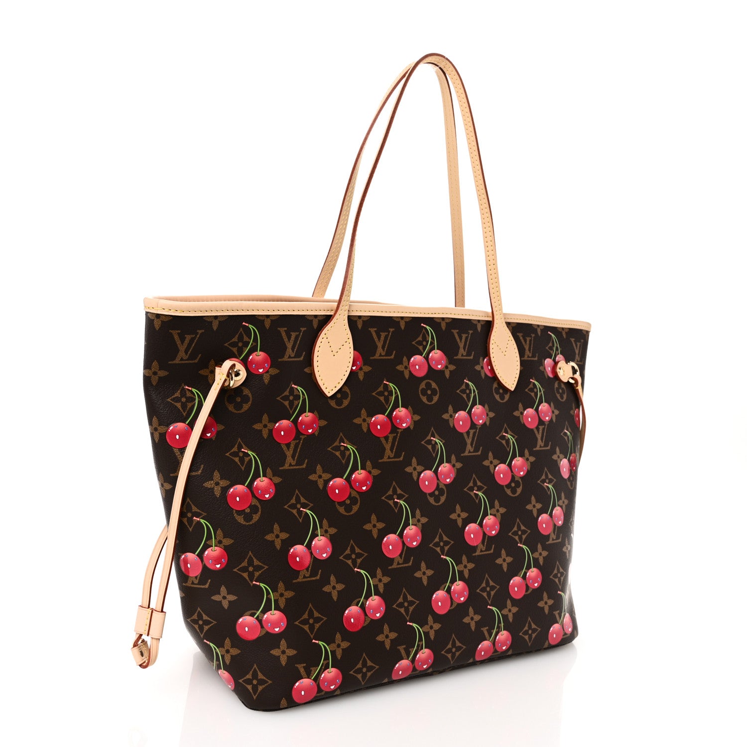 Louis Vuitton LV X TM Monogram Cerises Neverfull MM 1654052
